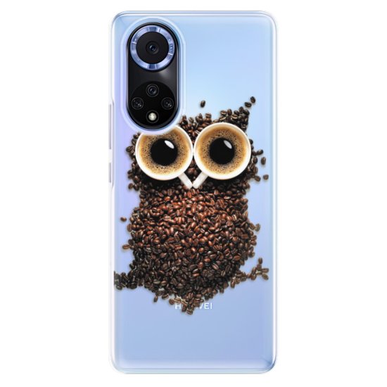 iSaprio Silikonové pouzdro - Owl And Coffee pro Huawei Nova 9