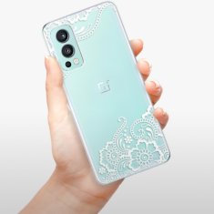 iSaprio Silikonové pouzdro - White Lace 02 pro OnePlus Nord 2 5G