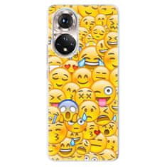 iSaprio Silikonové pouzdro - Emoji pro Honor 50