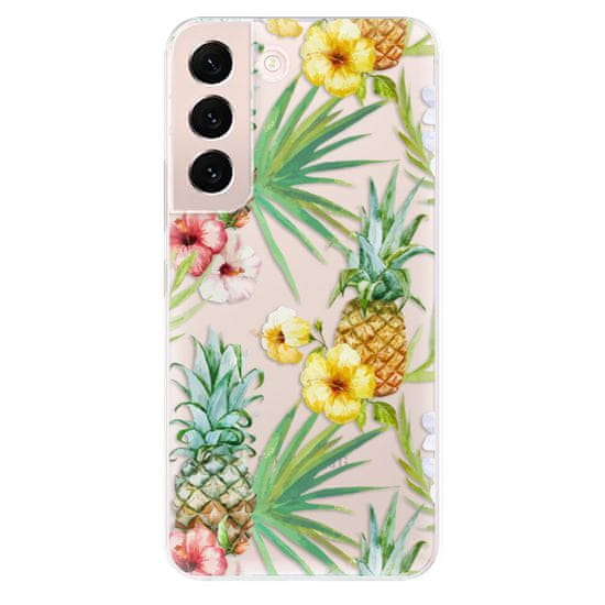 iSaprio Silikonové pouzdro - Pineapple Pattern 02 pro Samsung Galaxy S22+ 5G