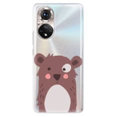 iSaprio Silikonové pouzdro - Brown Bear pro Honor 50