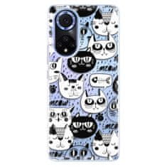 iSaprio Silikonové pouzdro - Cat pattern 03 pro Huawei Nova 9