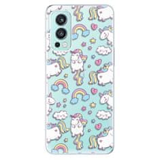 iSaprio Silikonové pouzdro - Unicorn pattern 02 pro OnePlus Nord 2 5G