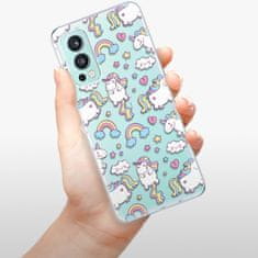 iSaprio Silikonové pouzdro - Unicorn pattern 02 pro OnePlus Nord 2 5G