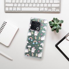 iSaprio Silikonové pouzdro - Unicorn pattern 02 pro OnePlus 10 Pro