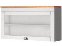 Danish Style Nástěnná skříňka Tyle, 100 cm, borovice / bílá