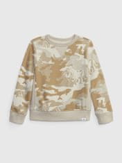 Gap Dětská mikina camo french terry 4YRS