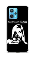 TopQ Kryt Realme 9 Pro+ silikon Don't Touch Gun 73218