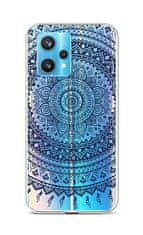 TopQ Kryt Realme 9 Pro+ silikon Navy Mandala 73223