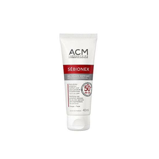 ACM Zmatňující krémový gel SPF 50+Sébionex (Mattifying Sunscreen Gel) 40 ml