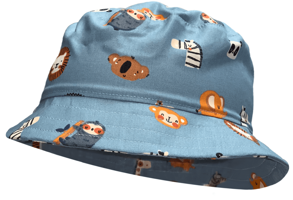 Yetty dětský klobouk se zvířátky LB552 modrá XS