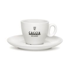 Gaggia šálky s podšálky 6x espresso