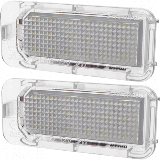 CO2 Sada 2ks LED SPZ, AutoTune, pro Ford C-MAX II, FIESTA VI, Focus II FL, II FL sedan, II FL Turnier, III, III sedan, III Turnier, GALAXY, GRAND C-MAX, KUGA I L0011