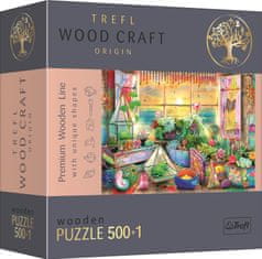 Trefl TREFL Wood Craft Origin puzzle Plážový domek 501 dílků