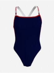 Tommy Hilfiger Tmavě modré dámské jednodílné plavky Tommy Hilfiger Underwear XS