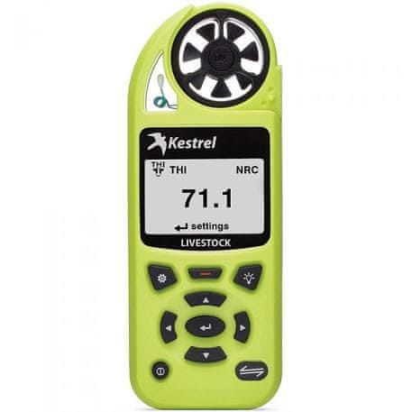 Kestrel Instruments Kapesní meteostanice Kestrel 5000 AG, zářivě zelená