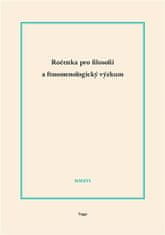 Ladislav Benyovszky: Ročenka pro filosofii a fenomenologický výzkum 2016