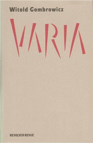 Witold Gombrowicz: Varia