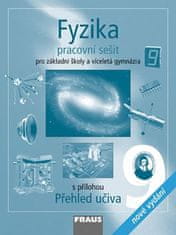 Karel Rauner: Fyzika 9 Pracovní sešit - Pro základní školy a víceletá gymnázia s přílohou Přehled učiva