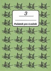 Jiřina Brzobohatá: Početník pro 4. ročník ZŠ - 3.díl