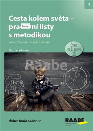 Jana Rohová;Zuzana Slánská: Cesta kolem světa - pracovní listy s metodikou - Rozvoj čtenářství a práce s textem