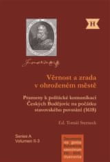 Tomáš Sterneck: Věrnost a zrada v ohroženém městě - Prameny k politické komunikaci Českých Budějovic na počátku stavovského povstání (1618)