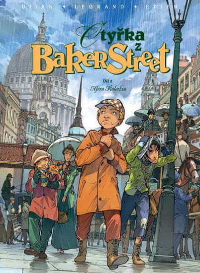 Olivier Legrand: Čtyřka z Baker Street Aféra Rabukin