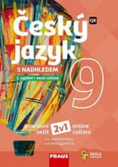 autorů kolektiv: Český jazyk 9 s nadhledem 2v1 - Hybridní pracovní sešit