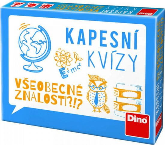 DINO Kapesní kvízy - všeobecné znalosti