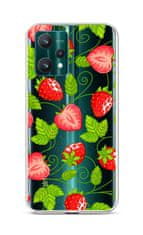 TopQ Kryt Realme 9 Pro silikon Strawberries 73155