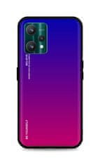 TopQ Kryt LUXURY Realme 9 Pro pevný duhový fialový 73240