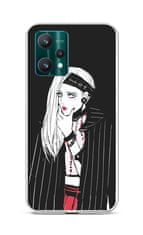 TopQ Kryt Realme 9 Pro silikon Dark Girl 73022