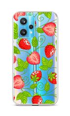 TopQ Kryt Realme 9 Pro+ silikon Strawberries 73282