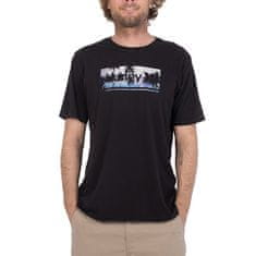 Hurley Pánské triko , Poolside Photo | MTS0029580 | H010 - BLACK | XL