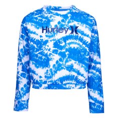 Hurley Dívčí mikina , Tie Dye Crewneck | FLEECE TOPS | 485262 | B22 | XL (155-159) | 13-15 let