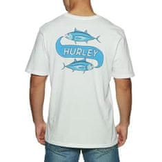 Hurley Pánské triko , Wash MR Fishy | MTS0029530 | H100 - WHITE | L