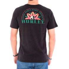 Hurley Pánské triko , Wash Dark Tropics | MTS0029920 | H010 - BLACK | XL