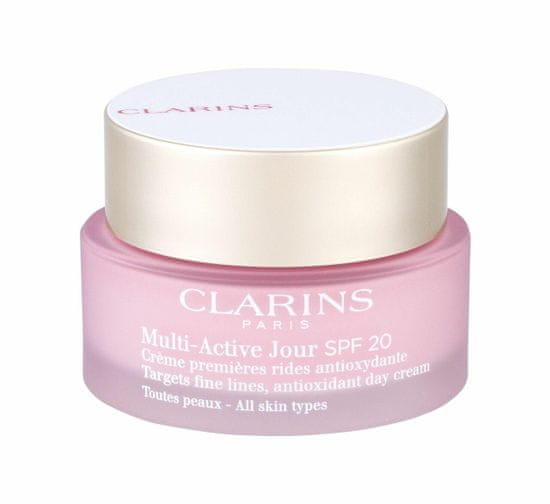 Clarins 50ml multi-active spf20, denní pleťový krém