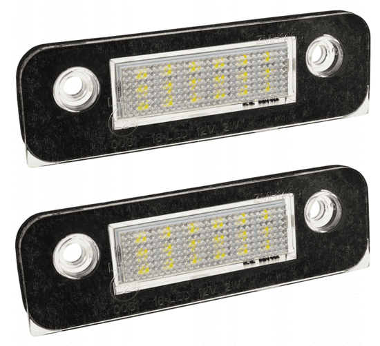 CO2 Sada 2ks LED SPZ, AutoTune, pro Ford Fiesta MK6, Ford Fusion, Ford Mondeo MK2 L0038