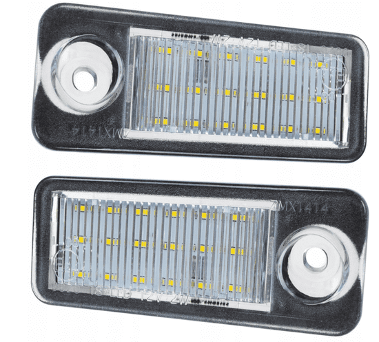 CO2 Sada 2ks LED SPZ, AutoTune, pro Audi A6 C5 Kombi Avant L0045