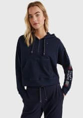 Tommy Hilfiger Dámská mikina UW0UW03587, Tm. modrá, S