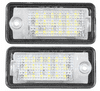 Sada 2 LED žárovek na SPZ, AutoTune, pro Audi A3 8P, Audi S3, Audi A4 B6, Audi S4 B6, Audi A4 B7, Audi A6 C6, Audi S6, Audi A8 D3, Audi S8 D3, Audi Q7 L0001