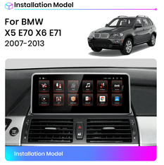 Junsun Autorádio BMW X6 E71 X5 E70 2007-2013 s CARPLAY + ANDROID 12.0 WIFI, GPS, USB, Bluetooth, 2GB RAM rádio BMW E70 X5 X6 E71 2007-2013