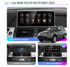 Junsun 11" Android Autorádio do BMW X5 E70 X6 E71 2007-2013 ANDROID 12.0 WIFI, GPS, USB, Bluetooth, 2GB RAM rádio BMW E70 X5 X6 E71 2007-2013