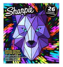 Sharpie Popisovač Sharpie Fine Big Pack WOLF - sada 26 barev