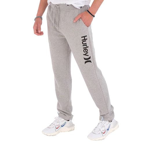 Hurley Pánské kalhoty , OAO Track | FLEECE BTM | HAMPT1010 | DK GREY HTR | S