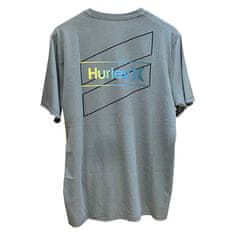 Hurley Pánské triko , Wash Reflection | MTS0029880 | MONSOON BLUE | XXL