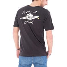 Hurley Pánské triko , Born To Shred | MTS0029450 | H010 - BLACK | XL