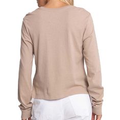 Hurley Dámské triko , OAO Smalls Long | AWLS22Q1OS | SIMPLY TAUPE | L