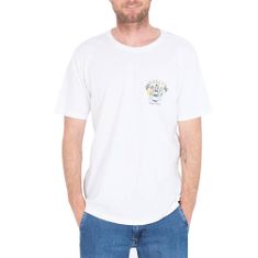 Hurley Pánské triko , EVD WASH PARADISE FRIENDS TEE SS | MTS0029770 | H100 - WHITE | S